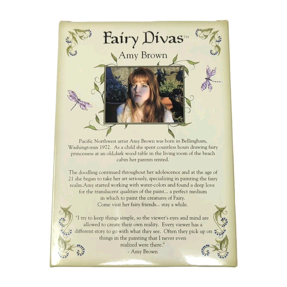 Fairy Divas Amy Brown STAR 87820 Fantasy Mythical Magic Hanging Figurine - Picture 5 of 9